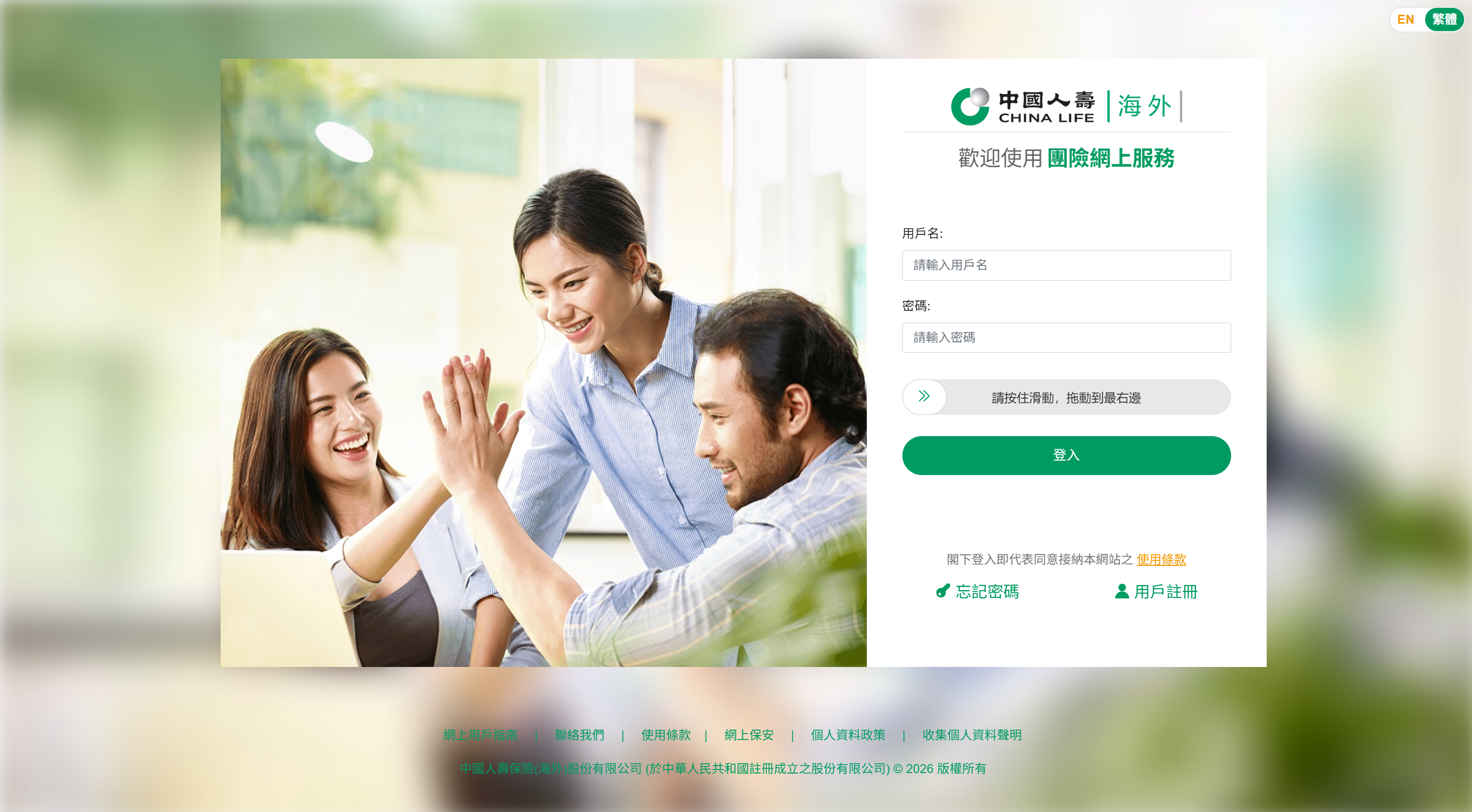 團險網上服務系統